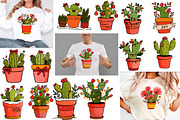 Christmas Cactus Clipart, an Illustration by Designworld (Thumbnail 4 of 6)