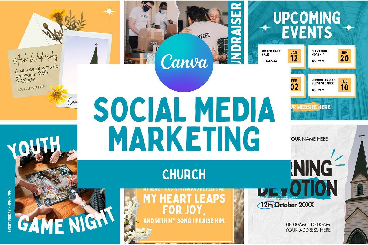Church Social Media Marketing, a Social Media Template by ShayMadeWhat (Photo 1 of 4)