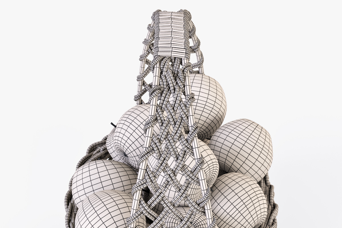 Wicker Basket 04 Gray with Apples, a Food & Drink 3D Model by Markelos (Photo 26 of 31)