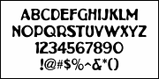 Ink Nouveau JNL, a Font by Jeff Levine Fonts (Thumbnail 3 of 5)