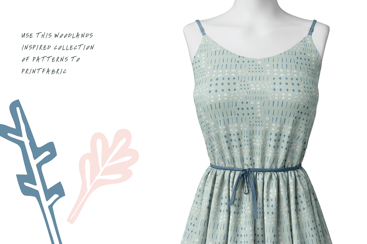 Woodlands | Seamless Patterns, a Pattern Graphic by The Collective Studio (Photo 6 of 9)