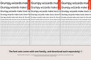 Brutal Milk No 1 - Text, a Sans Serif Font by Casloop Studio (Thumbnail 7 of 7)