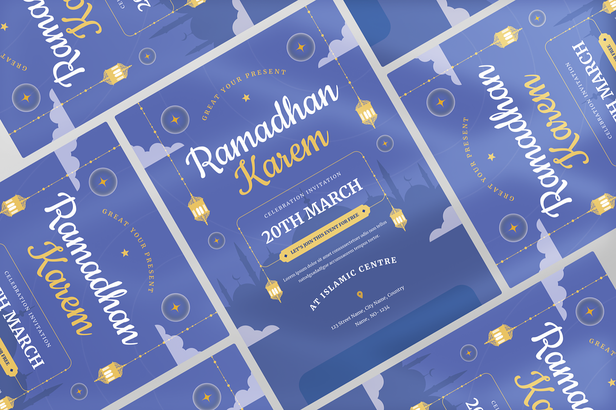 Ramadhan Kareem Flyer, a Flyer Template by Annora Studio (Photo 3 of 5)