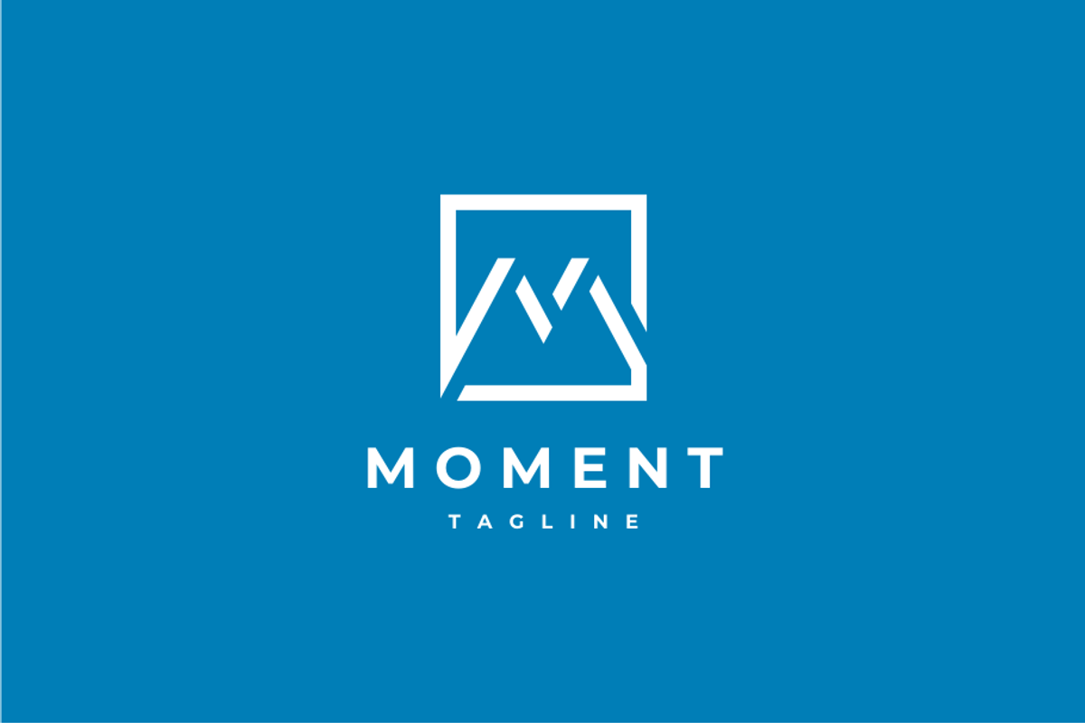 Moment Letter M Logo Design, a Branding & Logo Template by yopie (Photo 2 of 3)