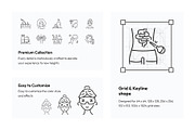 Med Spa Icons, an Outline Icon by Prosymbols (Thumbnail 3 of 5)