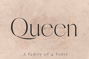 QUEEN: An Elegant Serif Font