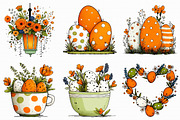 Watercolor Easter Clipart Bundle, an Illustration by Libby Wishes (Thumbnail 5 of 7)