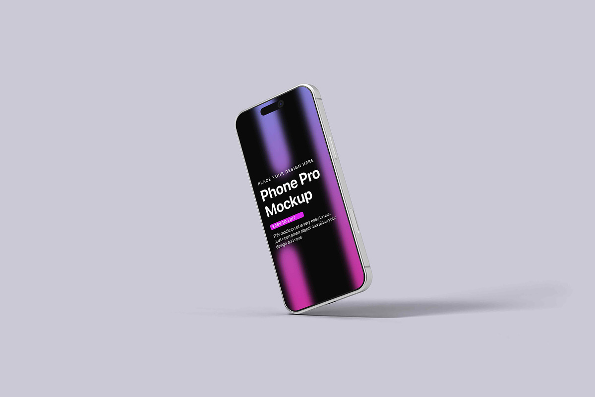 Minimal iPhone Mockup PSD and Figma, an iPhone Mockup by Modern Studio (Photo 6 of 8)