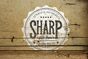 12 Vintage Logo Mockups V.2, a Product Mockup by Graphicon (Thumbnail 4 of 8)