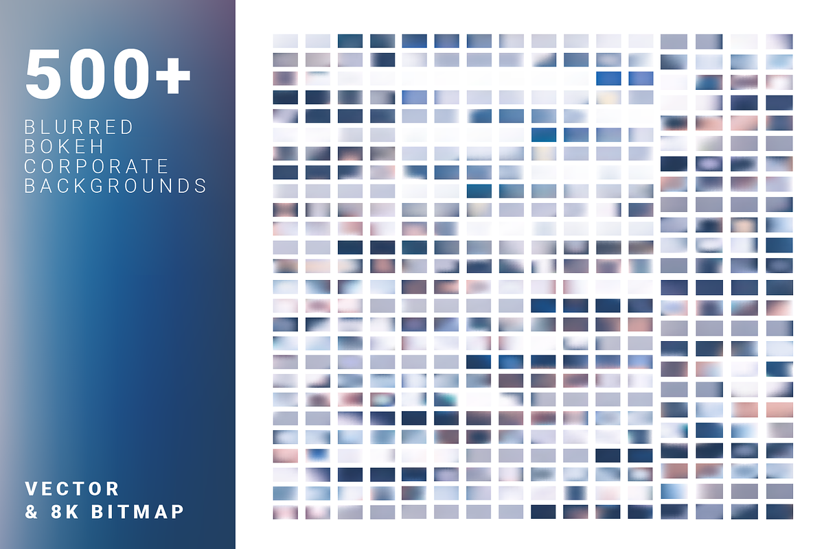 500+ Business Blurred Backgrounds, a Gradient Add-On by ToonPlanet Vector Assets (Photo 5 of 8)