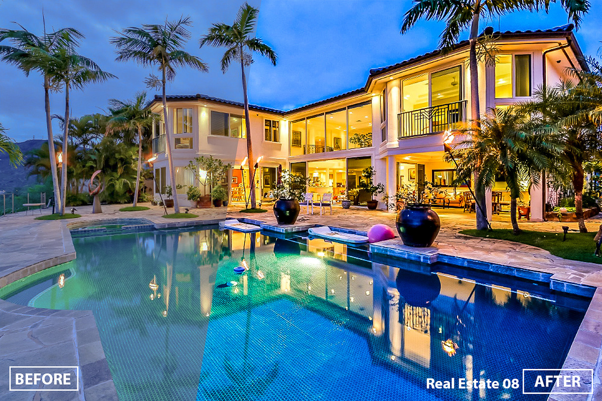 Real estate lightroom presets preview 2