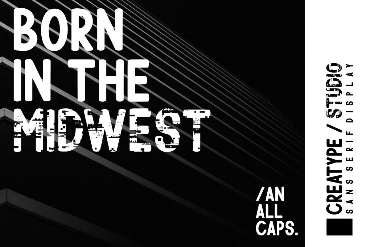 Glitcher Sans Serif Business Font preview 3