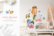The Little Mermaid and friends., an Animal Illustration by Kate_Rina (Thumbnail 7 of 13)