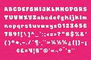 Goofy Thick - Chunky Display Font, a Handwritten Font by Sronstudio (Thumbnail 9 of 11)