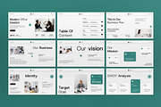 White Business Plan Google Slide, a Presentation Template by graphicook (Thumbnail 3 of 4)