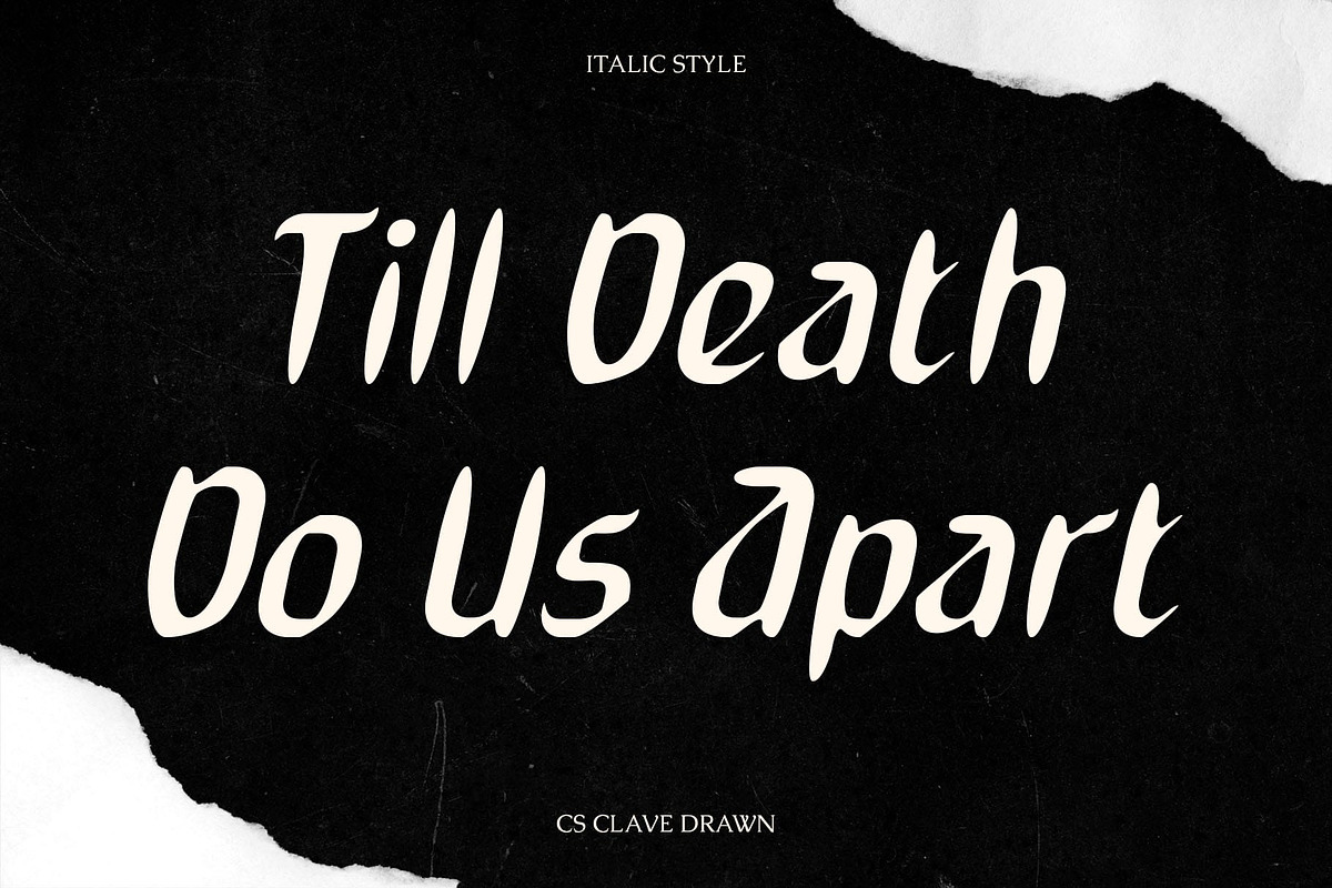 CS Clave Drawn, a Sans Serif Font by Craft Supply Co. (Photo 2 of 8)
