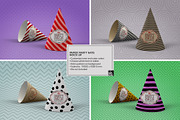 Paper Party Hat Mockup, a Cups & Container Mockup by INCDesign (Thumbnail 2 of 6)