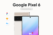 12 Google Pixel 6 Pro Mockups, an Android Mockup by 360 Mockups (Thumbnail 1 of 8)