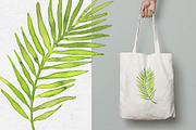 Greenery. Watercolor set, a Decorative Illustration by Maria's little shop (Thumbnail 2 of 7)