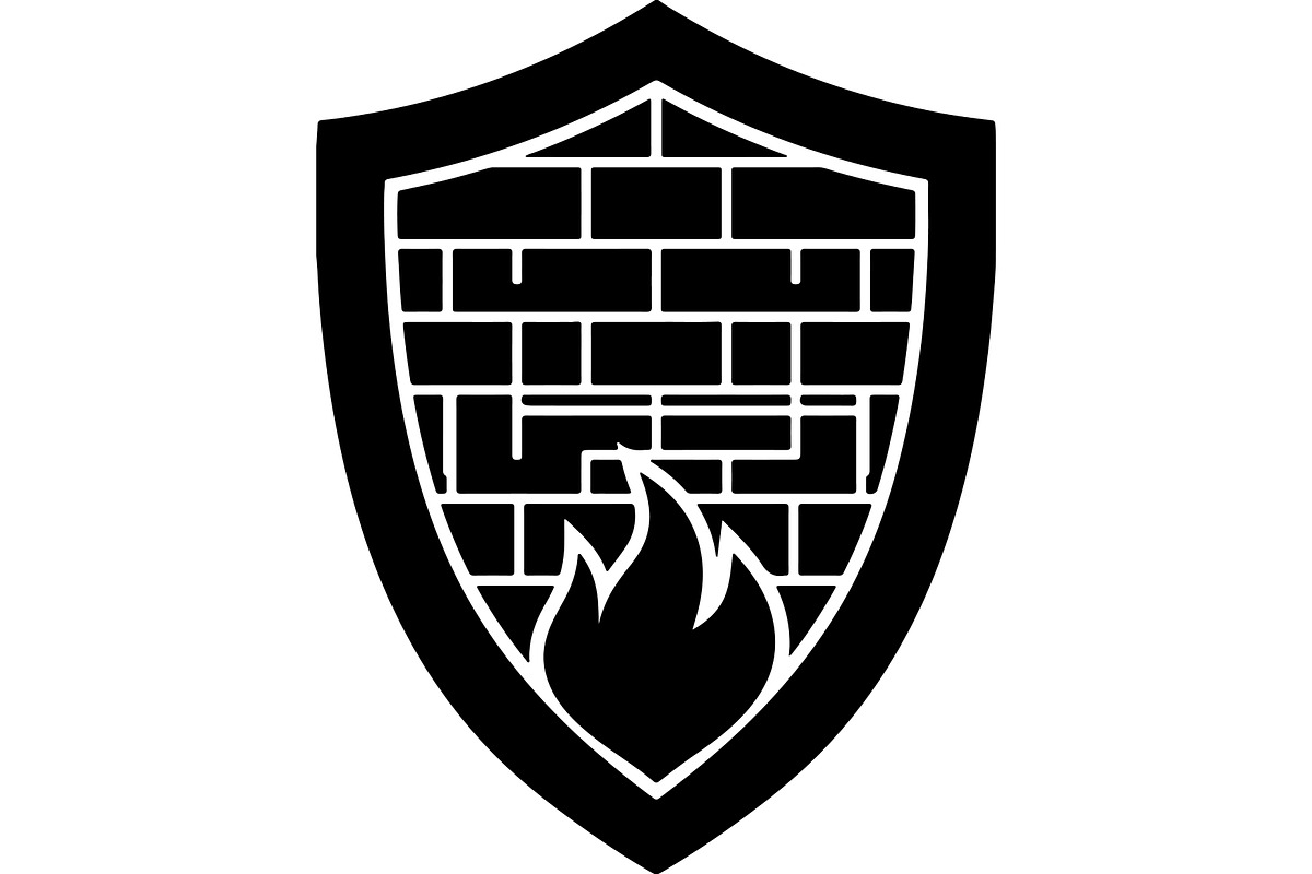 firewall security icons, a Technology Illustration by abu67222 (Photo 9 of 13)