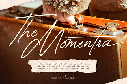 Momentra - Real Handwritten