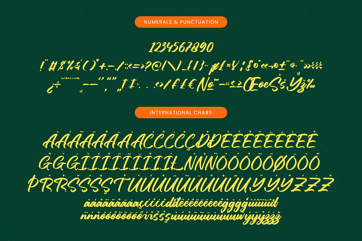 Hunting Gather Bold Handwritten Font, a Script Font by Letterena Studios Script (Photo 19 of 20)