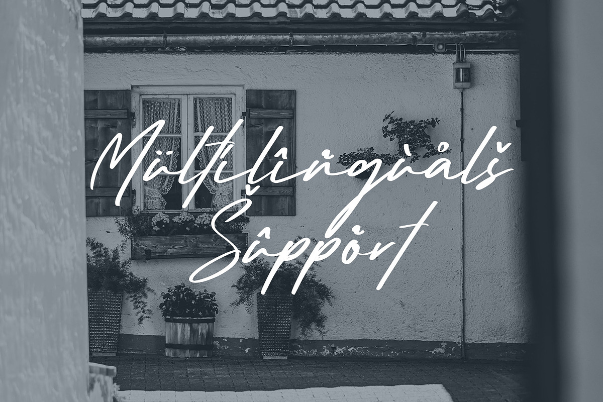 Pouities - Casual Script Font, a Script Font by Bartama Graphic (Photo 8 of 11)