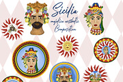 Sicilia. Majolica aesthetic., a Pattern Graphic by ma_i_vi (Thumbnail 5 of 11)
