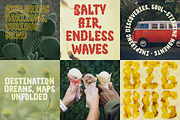 Jump Up | Wavy Groovy Font Duo, a Handwritten Font by AnMark (Thumbnail 2 of 15)