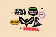HELLO OCTOBER | SPOOKY FONT, a Handwritten Font by Maria Feliz Fonts (Thumbnail 5 of 9)