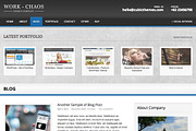 Workchaos HTML, a HTML Template by Cubicthemes (Thumbnail 3 of 4)
