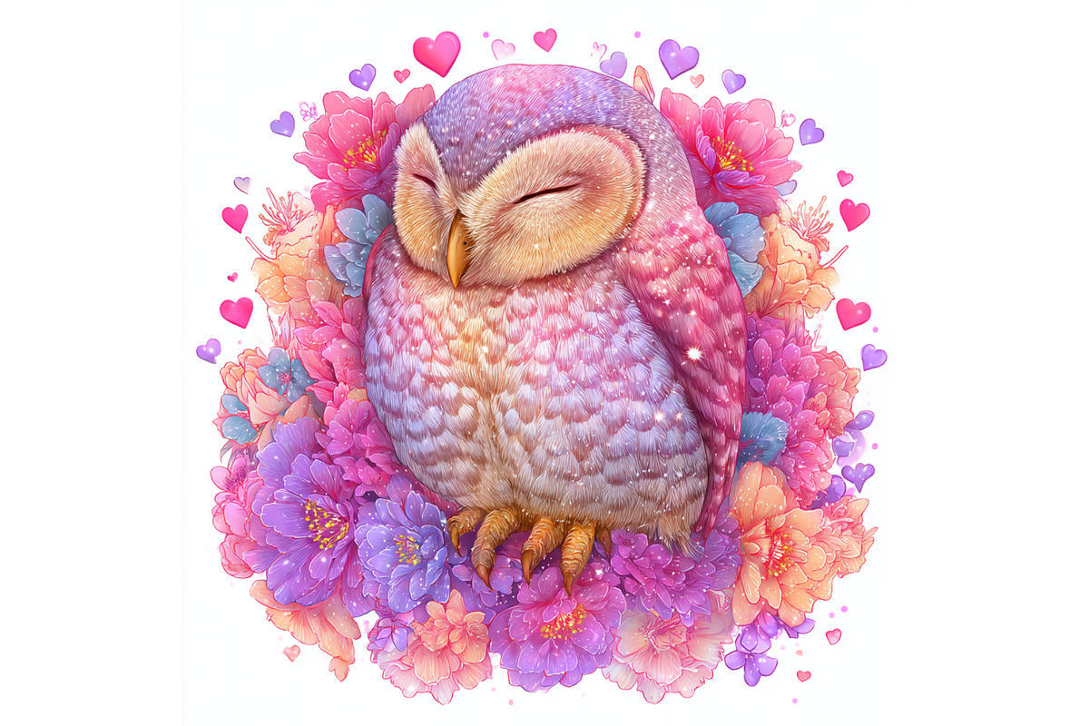 Prompt Autumn Owl Sublimation, a Seasonal Illustration by Creative design (Photo 6 of 7)