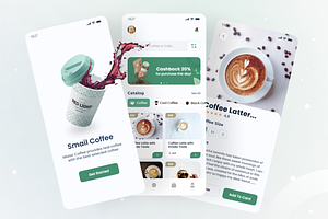 Coffee Shop UI Kit