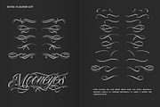 MHM Neighborhood, a Font by letrasdegs (Thumbnail 3 of 4)