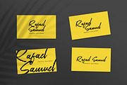 Antam Script, a Script Font by khurasan (Thumbnail 4 of 6)