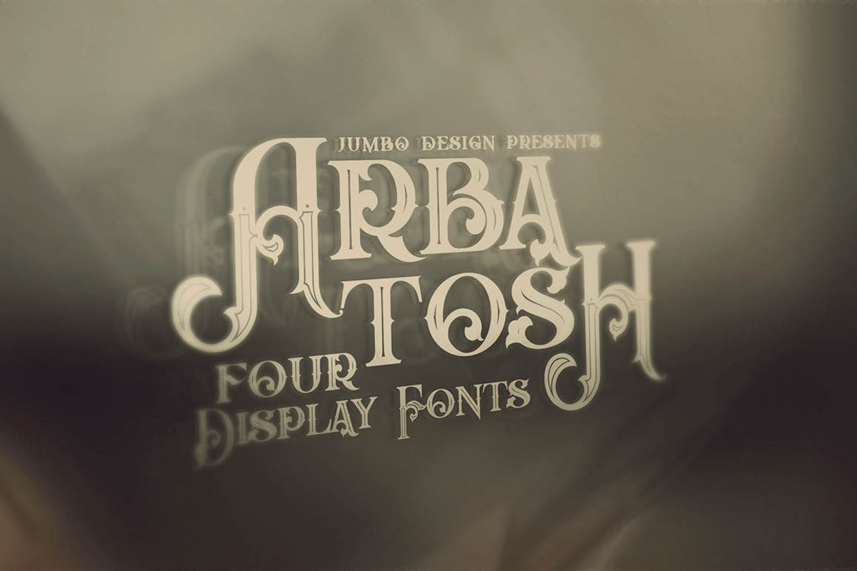 Arbatosh - Display Font preview 6