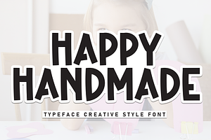 Happy Handmade Script Font