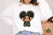 Quirky Grumpy Black Girl Clipart, a Seasonal Illustration by Craft Nest (Thumbnail 7 of 12)