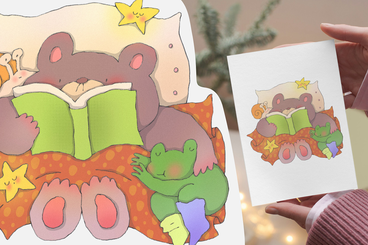 Cute Illustrations II, a Decorative Illustration by Anastasiya Klempach (Photo 2 of 12)