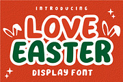 Love Easter, a Handwritten Font by Fourteen Letter (Thumbnail 1 of 6)