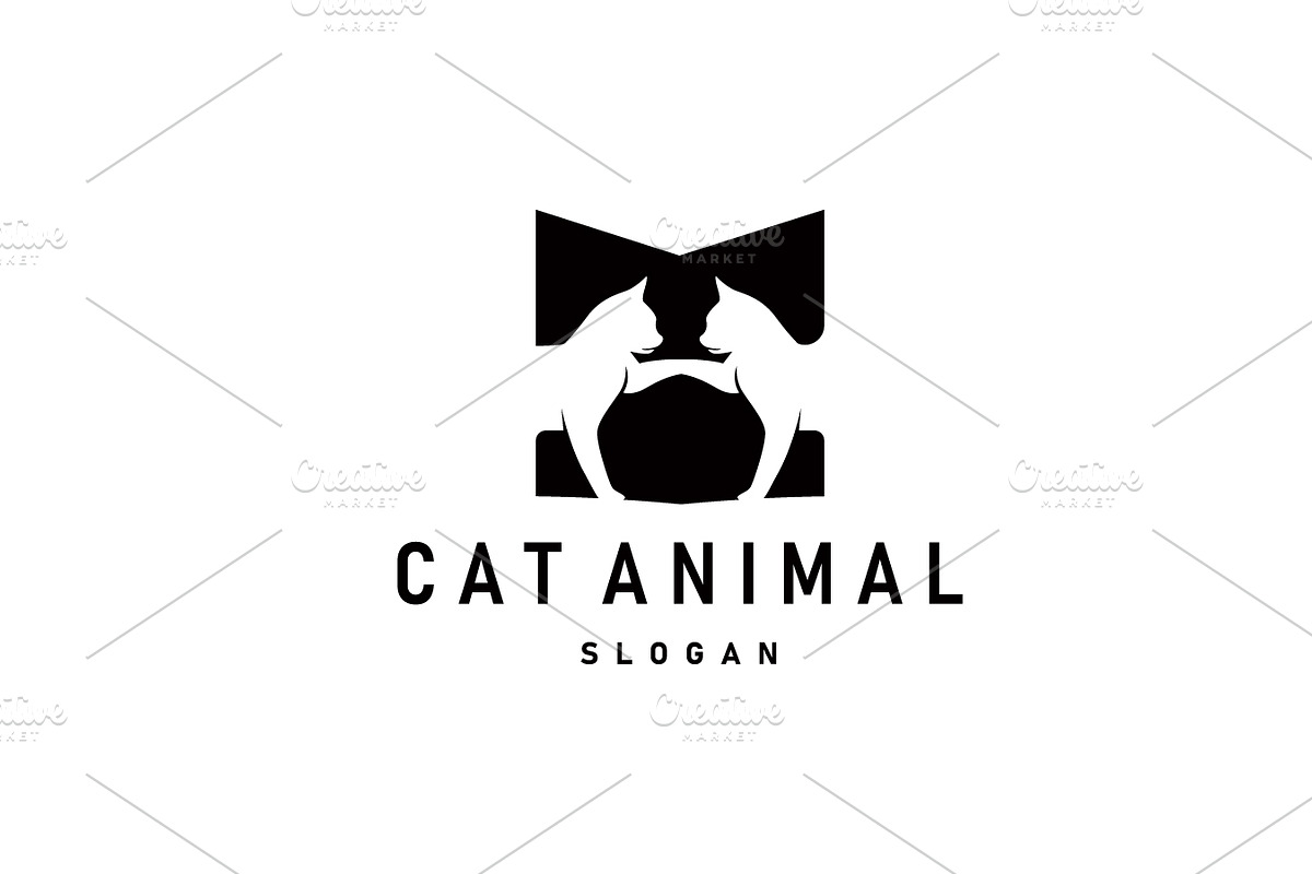 design pet cat logo animal care, a Branding & Logo Template by Maylianaw28