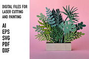Plant ornament, an Object Graphic by HelloWood (Thumbnail 1 of 3)