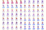 795 Diversity Avatars, an Outline Icon by Flat Icons (Thumbnail 13 of 15)