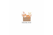 Watercolor Scarecrow Clipart Fall, an Illustration by CharmClipart (Thumbnail 9 of 9)