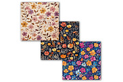 Floral Mother's Day Patterns, an Illustration by SinaCreation (Thumbnail 3 of 5)