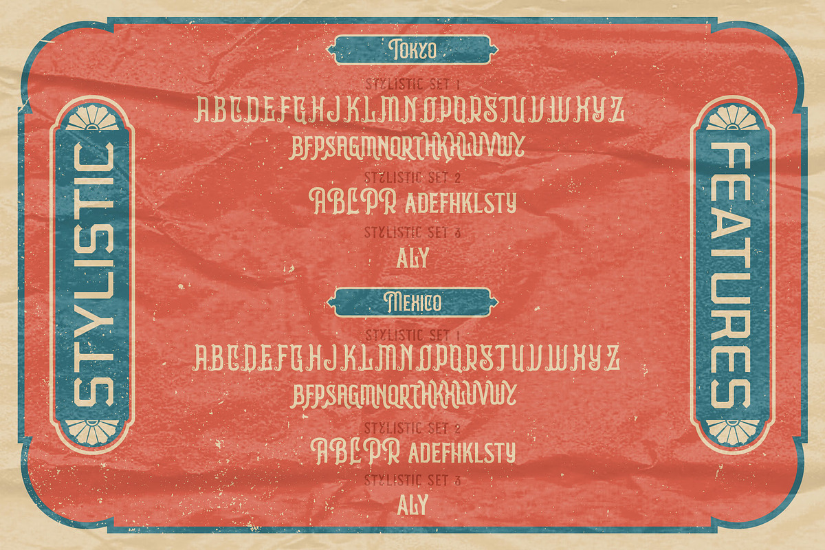 Young Fighter Vintage Display, a Serif Font by alit design (Photo 18 of 21)