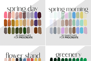 Seasonal Color Palette Bundle