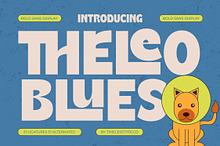 Theleo Blues Bold Retro Sans