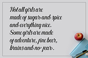 Monday Script, a Script Font by Graptail (Thumbnail 7 of 7)