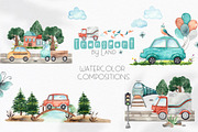 Transport BUNDLE 4 in 1, an Object Graphic by Ana-Sakuta (Thumbnail 17 of 28)